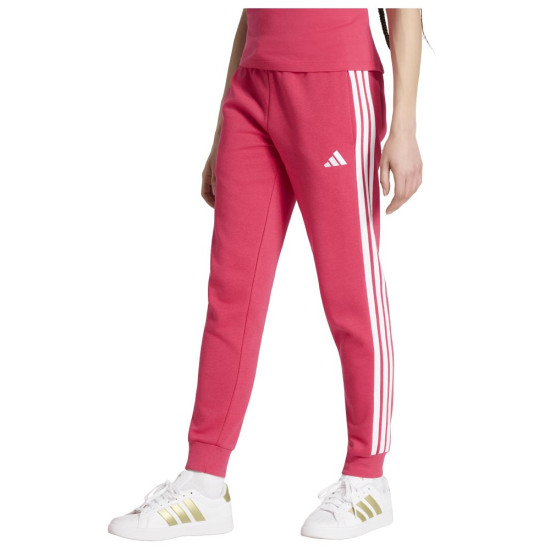 Adidas Γυναικείο παντελόνι φόρμας Essentials 3-Stripes Fleece Slim Pants